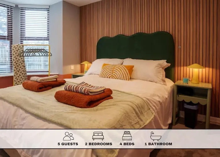 Harrogate Hideaway - 2 Bed Apartment Near Station And Conference Centre